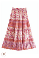 Gonna a Fiori di media lunghezza | Paradiso Bohemien