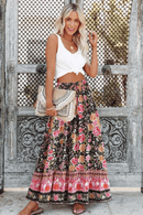 Gonna Lunga Estiva Fiori Boho | Paradiso Bohemien