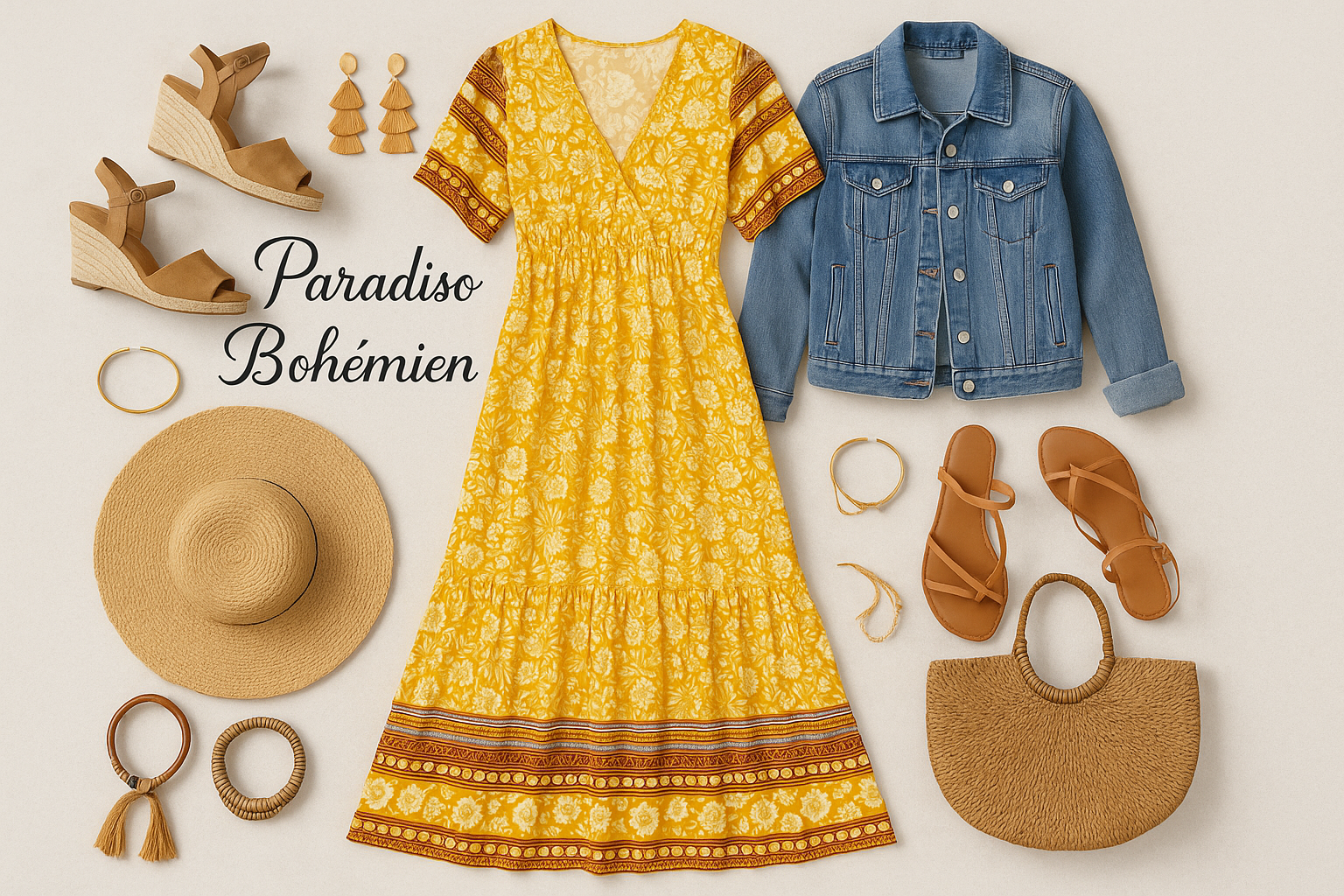 Styling Versatile Festival Vacanze - Logo Paradiso Bohemien