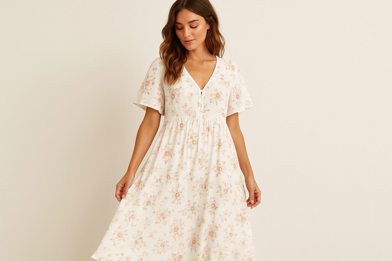 Vestito Boho Chic Matrimonio - Immagine Principale con Logo