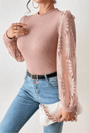 Maglione Donna ai Ferri con Pizzo | Paradiso Bohemien