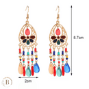 Orecchini Lunghi con Pietre da Donna | Paradiso Bohemien