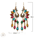 Orecchini Pavone | Paradiso Bohemien