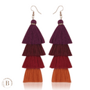 Orecchini con Nappe Colorate in Stile Boho | Paradiso Bohemien