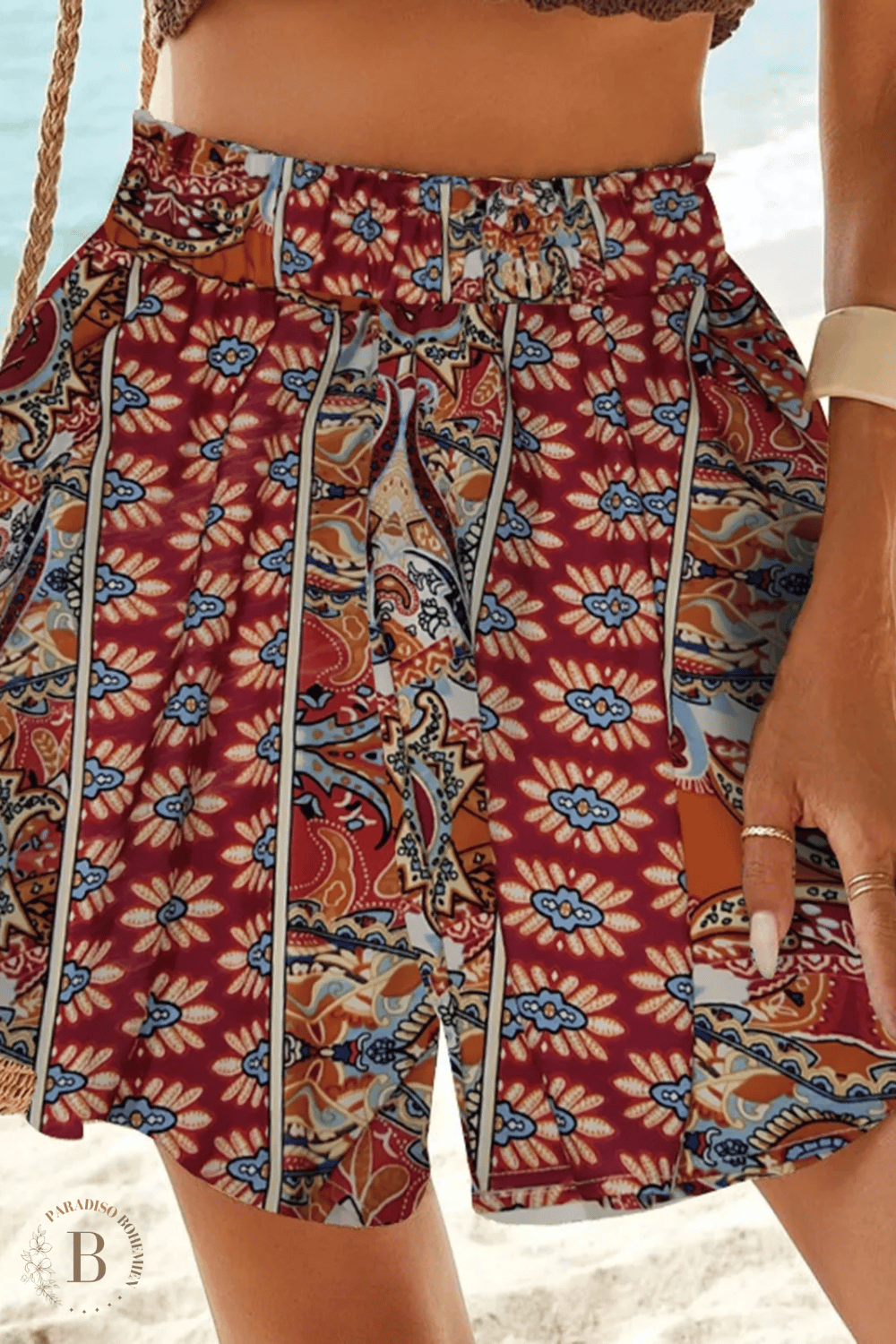 Pantaloncini Fiorati Boho | Paradiso Bohemien