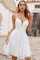 Vestito Bianco Corto da Sposa | Paradiso Bohemien