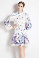 Vestito Bianco Corto Hippie Chic | Paradiso Bohemien