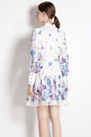 Vestito Bianco Corto stile Hippie Chic | Paradiso Bohemien