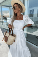 Vestito Bianco Lungo Bohemien | Paradiso Bohemien