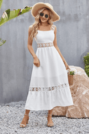 Vestito Bianco Lungo in Pizzo | Paradiso Bohemien
