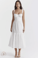 Abito Bianco Semplice | Paradiso Bohemien