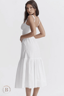 Abito Bianco Semplice da Donna | Paradiso Bohemien