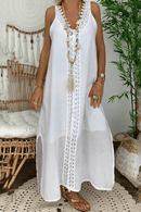 Abito Lungo Bianco Bohemien | Paradiso Bohemien