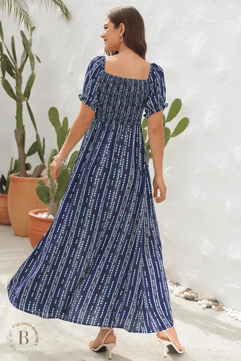 Vestito Blu Estivo da Donna | Paradiso Bohemien