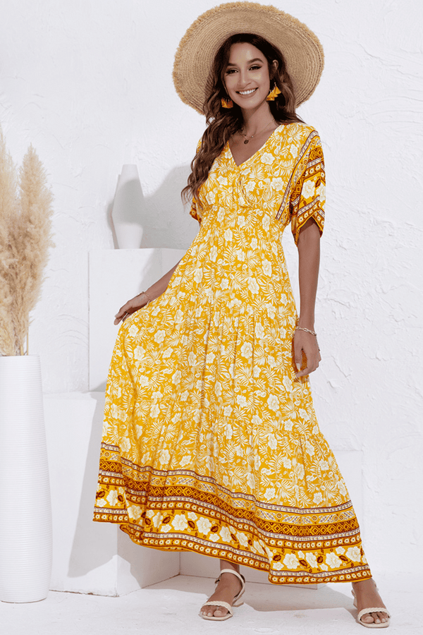 Vestito 2025 giallo ocra