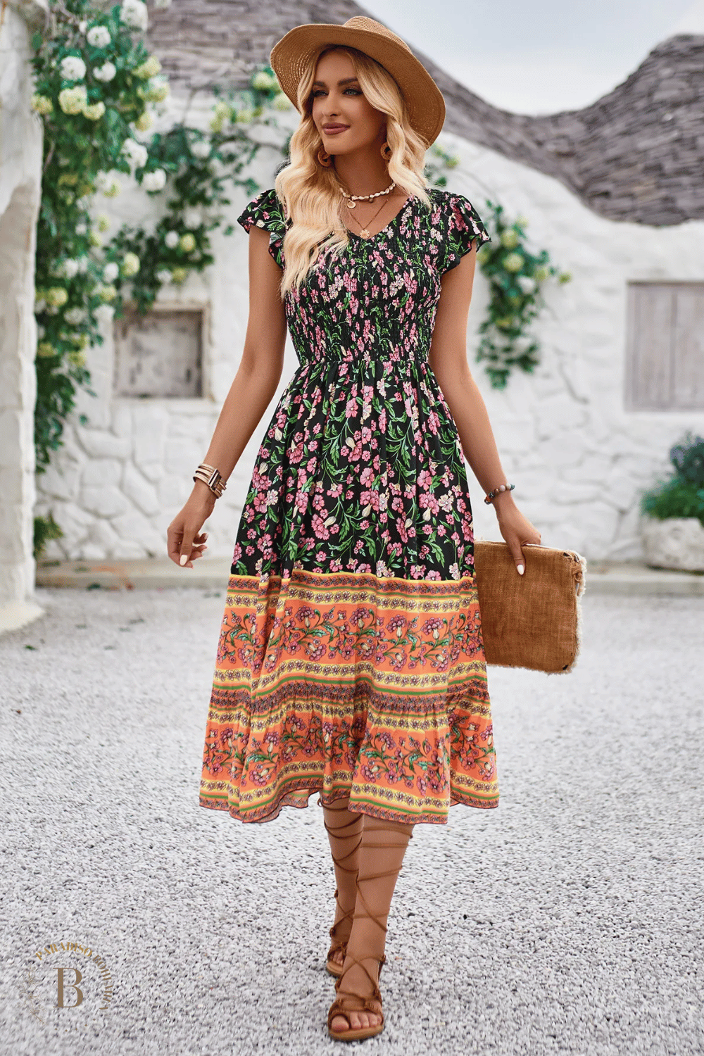 Vestito Fresco Estivo da Donna stile boho Chic | Paradiso Bohemien