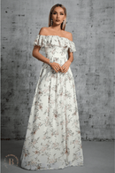 Abito da Damigella con Motivo Floreale | Paradiso Bohemien