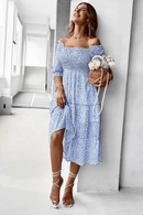 Vestito Lungo a Fiori | Paradiso Bohemien