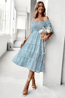 Vestito Lungo a Fiori | Paradiso Bohemien