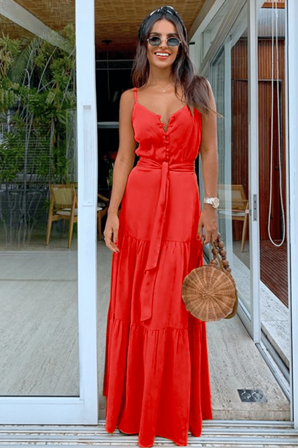 Abito lungo estivo elegante discount