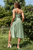 Vestito Lungo Estivo Verde stile Boho | Paradiso Bohemien