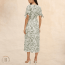 Abito da Cerimonia in Stile Country Verde Estate | Paradiso Bohemien