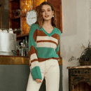 Maglione a Righe Colorate in stile Boho | Paradiso Bohemien