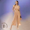 Tuta estiva da donna in beige | Paradiso Bohemien