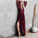 abiti da cerimonia color borgogna