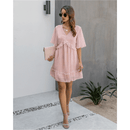 Abitino corto Rosa stile bohémien | Paradiso Bohémien