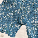  Abito a Fiori con Collo Bardot Poliestere | Paradiso Bohemien