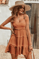 Abito Arancione Bohemien Chic | Paradiso Bohemien