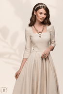 Abito da Cerimonia Beige | Paradiso Bohemien