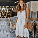 Abito Bianco a Pois Neri | Paradiso Bohemien