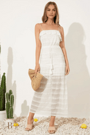 Vestito Bianco Estivo Elegante | Paradiso Bohemien