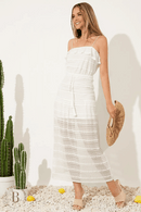 Vestito Bianco Estivo Elegante | Paradiso Bohemien