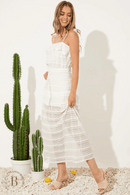 Vestito Bianco Estivo Elegante | Paradiso Bohemien