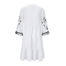 Abito Bianco Boho Chic Estivo | Paradiso Bohemien