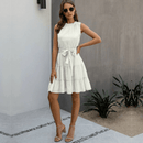 Abito Bianco Corto Elegante | Paradiso Bohemien