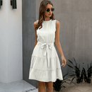 Abito Bianco Corto Estivo Elegante | Paradiso Bohemien