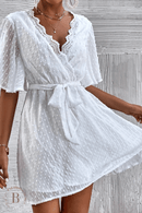 Abito Corto Bianco | Paradiso Bohemien