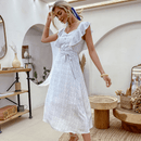 Abito Bianco Elegante Cerimonia | Paradiso Bohemien