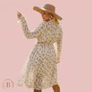 Abito Bianco Stile Country floreale | Paradiso Bohemien