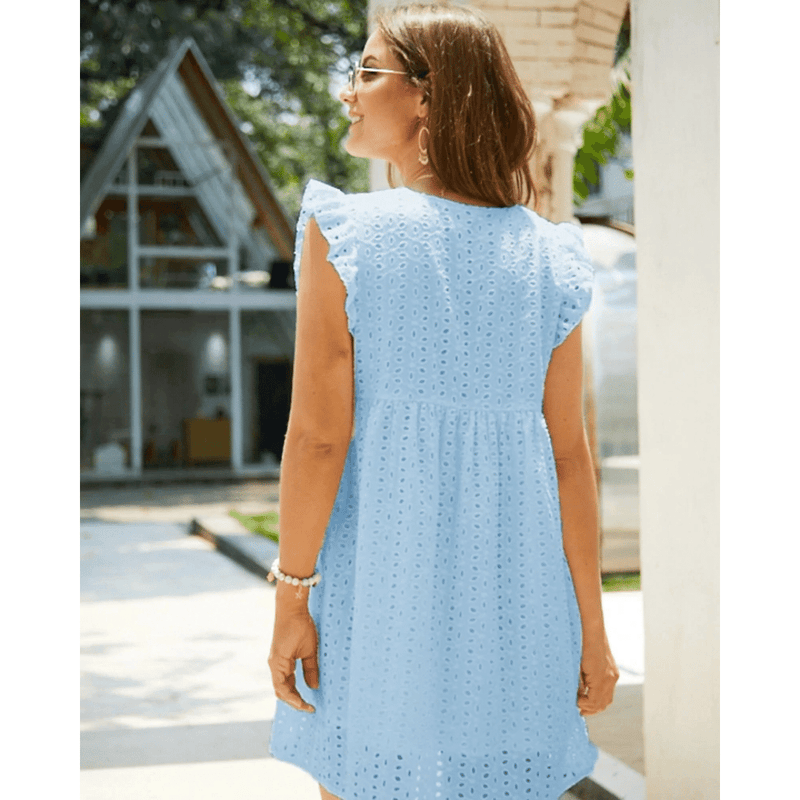 Abito blu Donna in stile Bohémien | Paradiso Bohémien