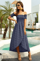 Abito Boho Blu Notte | Paradiso Bohemien
