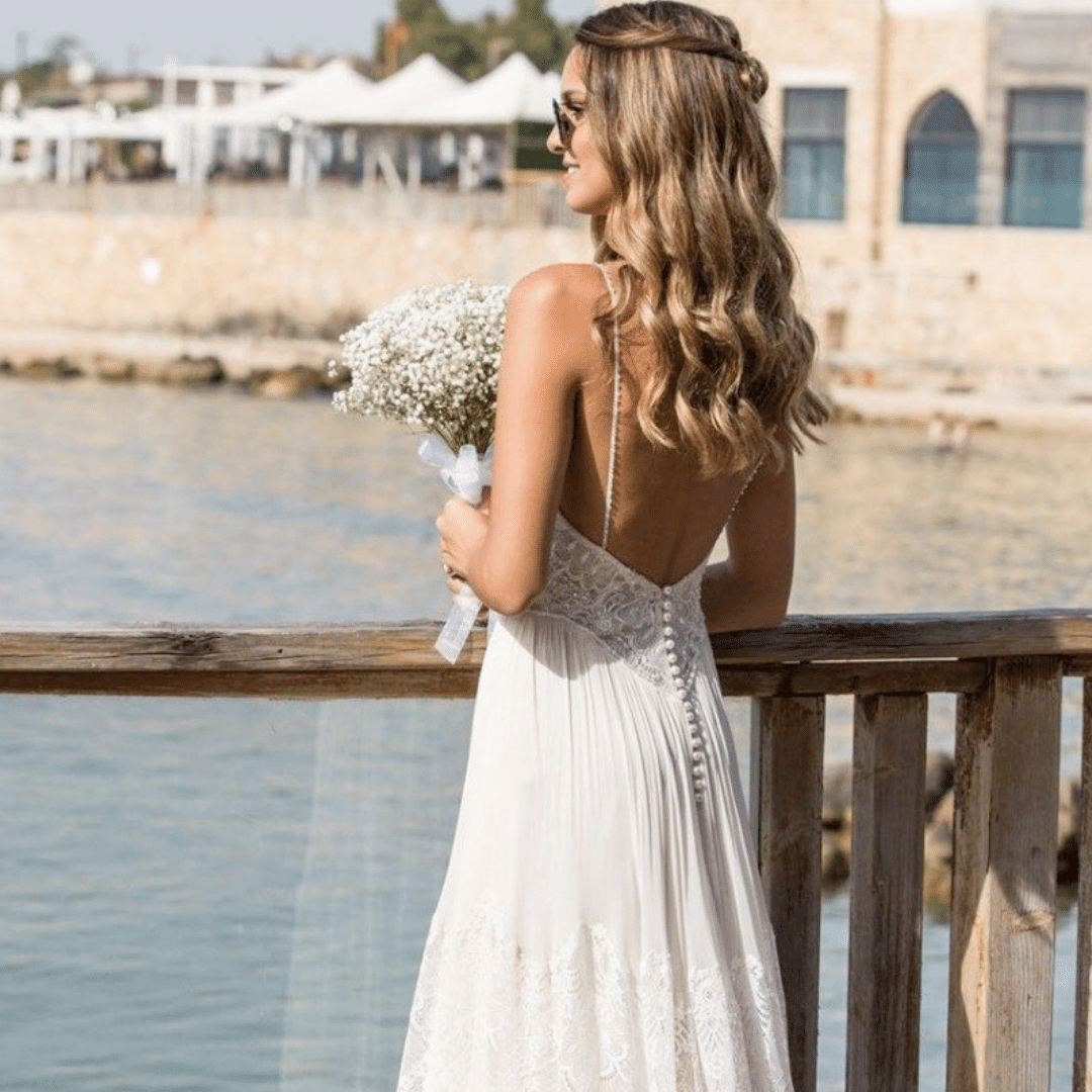 Abito Bohemien Chic da Sposa