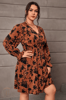 Vestito Taglie Forti Marrone per Donna | Paradiso Bohemien