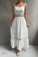 Abito Bohemien in Pizzo Bianco | Paradiso Bohemien