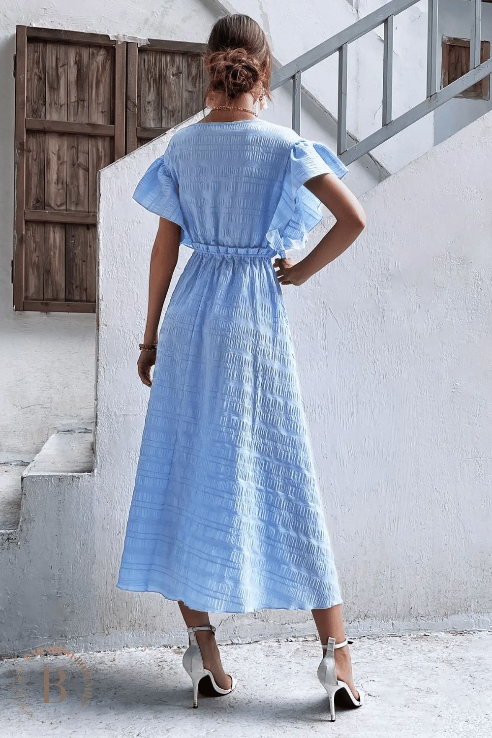 vestito estivo blu donna | Paradiso Bohemien