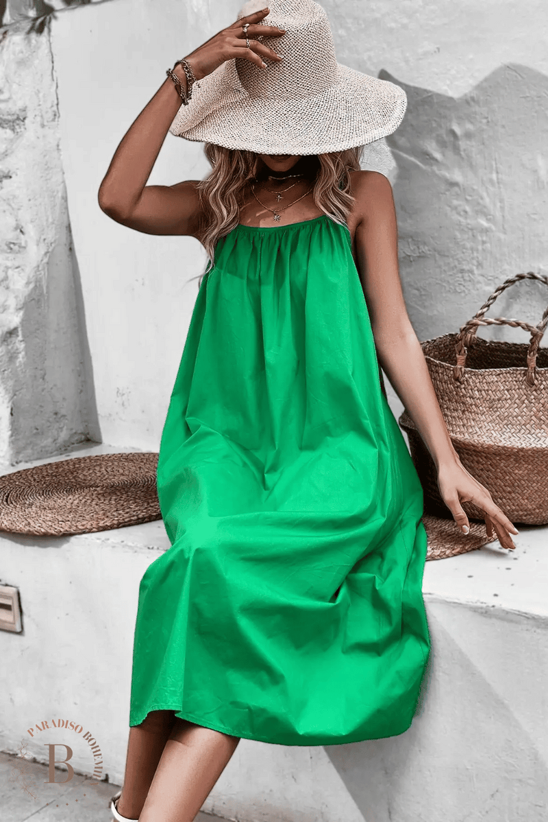 Vestito Estivo Verde | Paradiso Bohemien